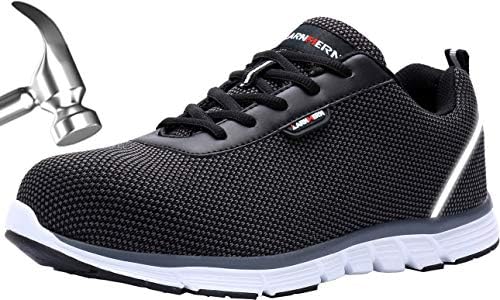 larnmern mens safety trainers