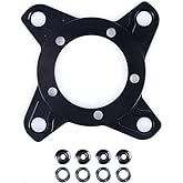 104BCD Chainring Spider Adapter for BAFANG BBS01 BBS02 BBSHD, 32T-55T | mid drive motor chainring adapter ebike conversion kit 32t 34t 36t 38t 42t 55t chain ring