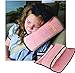 Auto Seat Belt Pillow Car Safety Belt Protect, Shoulder Pad, Adjust Vehicle Seat Belt Cushion For Kids, Pink