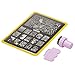 CICI&SISI Nail Stamping Plates Set Jumbo 3 Set of 6 JUMBO Nail Art Polish Stamping Manicure & Pedicure Kits All New Designs with FREE STAMPER & SCRAPER TOOLS SET