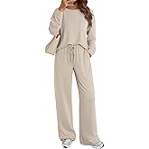 AUTOMET Womens Sweatsuits 2 Piece Lounge Matching Outfits Sweat Sets Tracksuit Travel Sweatshirts Fall Fashion Clothes 2026