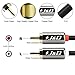 J&D 2 RCA M/M Stereo Audio Cable, Gold-Plated 2RCA Male to 2RCA Male Copper Shell Auxiliary Audio Cord for Home Theater HDTV Amplifiers Hi-Fi Systems Speakers, RCA Audio Cables, 6 Feet