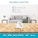 Luxrite MR16 LED Bulb GU5.3, 50W Equivalent, 12V, 2700K Warm White Dimmable, 500 Lumens, 7W LED Spotlight Bulb, 40 Degree, Energy Star & Damp Rated - Home, Landscape, and Track Lighting (6 Pack)
