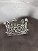 Sunshinesmile Bride Princess Bridal Wedding Party Rhinestone Full Circle Round Mini Crown Tiara