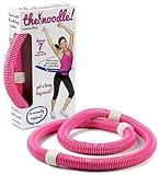 VIAHART Noodle Portable Flexible Exercise Spring Hula Hoop | Pink