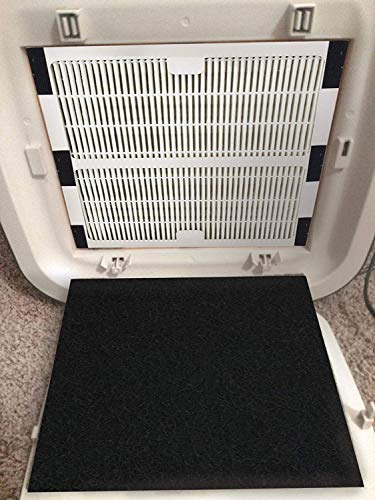 Idylis Replacement Filter A for Idylis AC-2119, Part# IAF-H-100A, IAFH100A, Includes 2 HEPA Filters & 4 Carbon Filters Compatible with Idylis Air Purifier AC-2119, IAPC-10-140 (Made in USA) (2 Pack)
