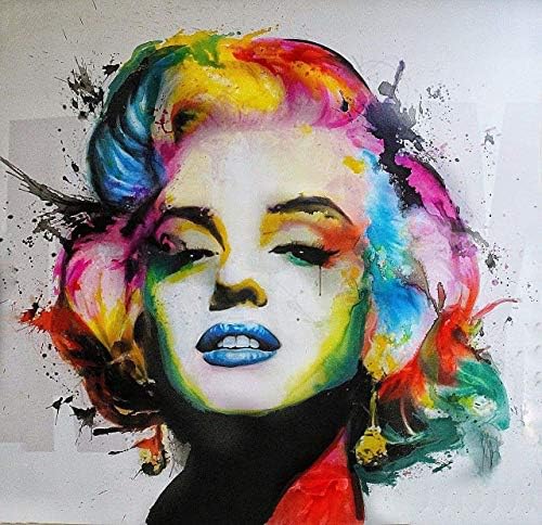 5D Artist Painting Kit - DIY Cross Stitch Kit (Size:40x40 cm) Great Designs, Diamond Embroidery Kit for Art & Craft, Living Room Wall Decor, Home Decor (Classic Marilyn)