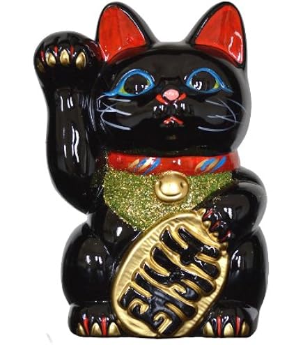 Amazon.com: Made in Japan Lucky Cat 7.5'' Tokoname Porcelain White