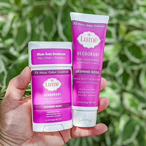 Lume Natural Deodorant Underarms and Private Parts Aluminum Free