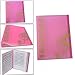 WOGOD Music Sheet File Paper Documents Storage 2 Pack Folder Holder Plastic.A4 Size,40 Pockets