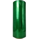 Green Plastic Wrap Stretch Film 12&rdquo;&times;1000ft 80 Gauge Industrial Moving Wrap | Packing Stretch Film for Moving Shipping