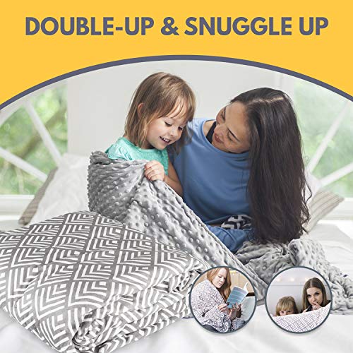 Fuzzy Buddy Weighted Blanket Cover 60x80 Washing Machine & Tumble Dry