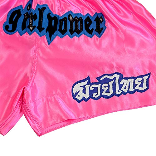 image for NAMAZU Muay Thai Shorts for Men and Women, High Grade MMA Gym Boxing K