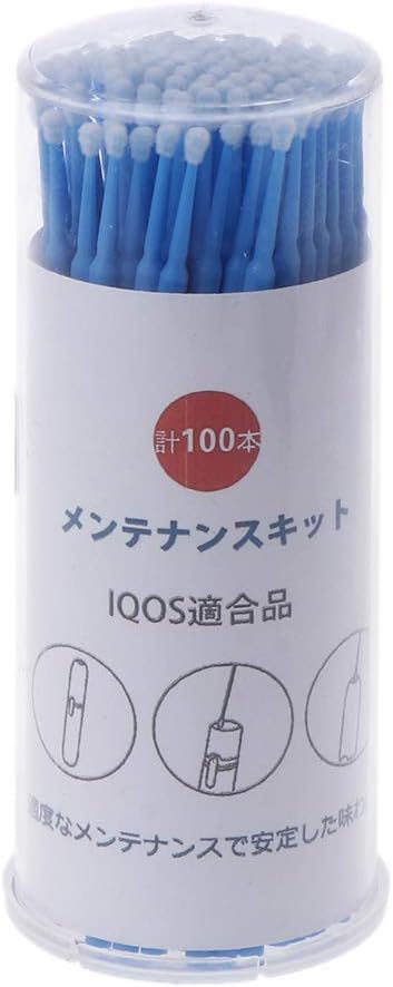 100PCS / Bottle Cleaning Cotton Buds Clean Kit Tools for IQOS 2.4 Plus for IQOS 3.0 Accessories