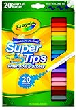 Crayola 20 Ct Super Tips Washable Markers