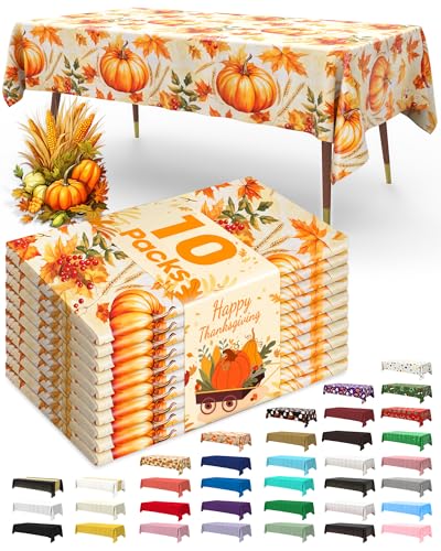 Pureegg Plastic Table Cloth Disposable Inch