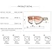 WOWSUM Oversize Fashion Pearl Sunglasses for Women Inspired Brand Designer (pink)