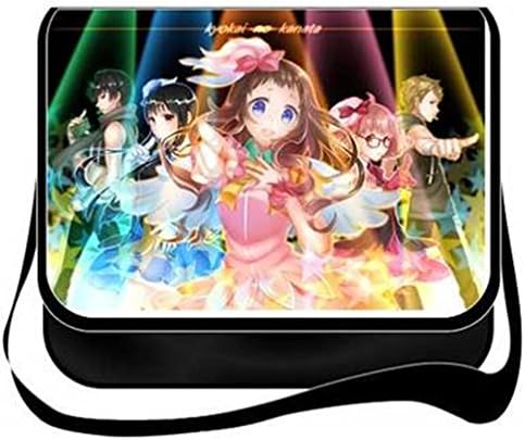 Bootores Kyoukai no Kanata Pattern Canvas Messenger Bag Shoulder School Bags -20