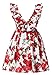 Happy Rose Little Girls Dress Beach Dress Sleeveless Flower 4
