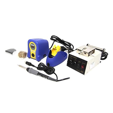 Genuine Hakko Fx 888d And 373 Solder Feed System Bundle Kit 230v