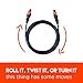 Echogear 10' Digital Optical Audio Toslink Cable - 10 Feet - Perfect for A Soundbar or Audio Video Receiver - ECHO-ACOA10