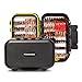 FISHINGSIR Fly Fishing Flies Kit - 64/100/110/120pcs Handmade Fly Fishing Lures - Dry/Wet Flies,Streamer, Nymph, Emerger with Waterproof Fly Box