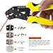 Meterk Crimping Tool Wire Crimpers With Carbon Steel Support 0.1-6mm² Adjustable Crimping Range Comfort Grip Terminals Connectors Ratcheting