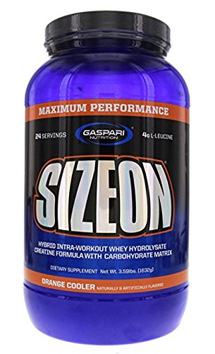 Gaspari Nutrition SizeOn Maximum Performance Orange Cooler -- 3.59 pounds