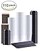 Kindpack Disposable Coffee Cups 12 oz,110 Count,With Lids Sleeves and Straws,Durable White Paper Hot Cup Perfect for Coffee, Cappuccino or Latte