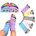 Lystaii 5 Pairs Five Toes Trainer Toe Ankle Socks Valentine's Day Gift Girl Women Socks