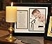First Grandchild Photo Frame With Poem- Gift for First Time Grandparents - Pregancy Reveal Gift for Grandparents (Black - Non Personalized)