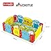 Dwinguler Castle Kids Playpen(Rainbow)