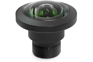 4K 8MP Lens, 1.13mm Focal Length, M12 Mount, 1/2.7-inch Sensor, 220-degree Field of View, F2.0 Aperture, 650nm wavelength, 16