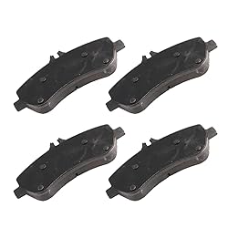cciyu D1406 Front Semi-Metallic Disc Brake Pads Kit