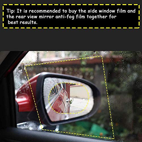Car Rear View Mirror Film AntiGlare AntiFog AntiScratch antimist
