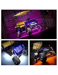 LEDGlow Million Color juego de luces LED de colores para carrito de golf, Underbody, Underglow