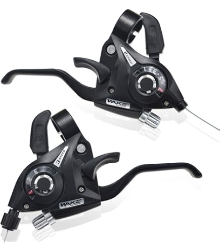 Amazon.com: Shimano ST-EF500-2L Shift/Brake Lever - Left, 2-Speed