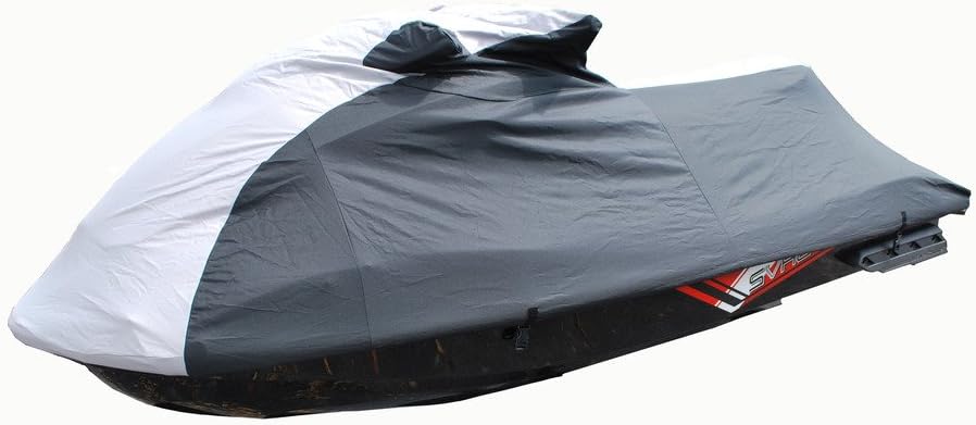 Watercraft SuperstoreWatercraft Superstore Storage Cover Compatible with Yamaha WaveRunner 2009-2016 FZR/FZS (Gray/Black Polyester)