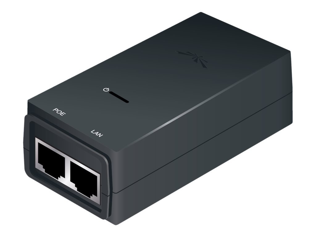 Ubiquiti Networks 24-volt Dc 12W Poe Adapter, Max Surge Discharge 1500A Power - Protects Against ESD Events - Compatible with airGateway, (POE-24-12W)