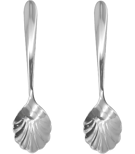 Stainless Steel Flower Shaped Spoons