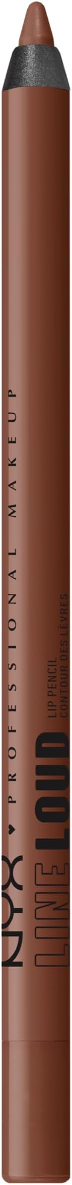NYX Matte Lip Liner Line Loud 12 On A Mission Waterproof Longwear