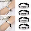 Yellow-Chimes-Kpop-BTS-Exquisite-Signature-Printing-Stainless-Steel-Silicon-Wristband-Unisex-Bracelet-for-Girls-and-Boys