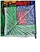 Sunshine Joy 3D Epic Tropical Paradise Surf Wave Palm Tree Tapestry Tablecloth Beach Sheet Wall Art Huge 60 x 90 Inches - Glow In The Dark - FREE 3D GLASSES & STICKER INCLUDED