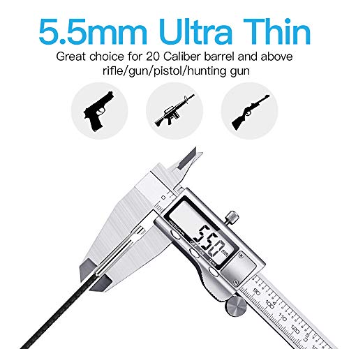Rifle Borescope, 0.2 Inch Gun Barrel Bore Scope with SemiRigid Cable