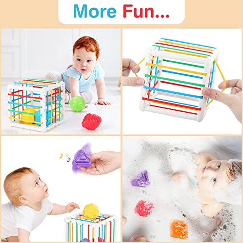 Zooawa Baby Montessori Toys, Sensory Toy for Autistic Baby Toddler Toy