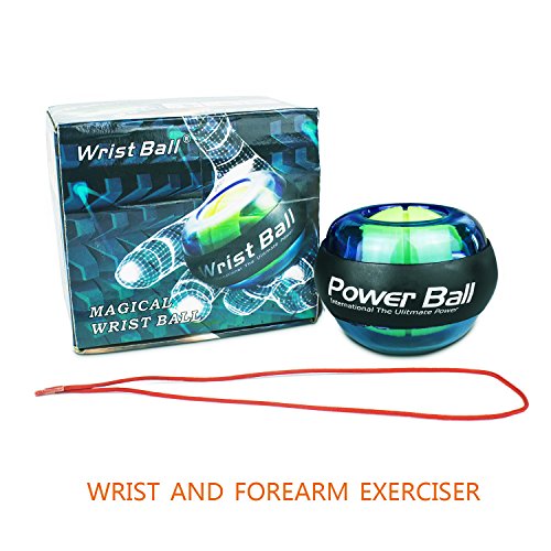 Wisdoman Wrist Ball Gyroscope Strengthener Ball, Gyroscopic Wrist and