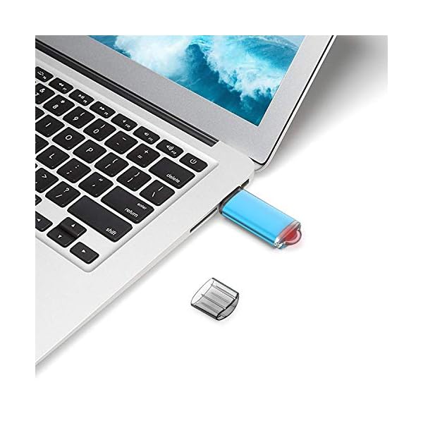 wellsenn USB-Stick 1,2,4,8 GB x 10 Bulk Memory Stick Jump Drive Externe Laufwerke USB Stick USB Speicher Portable Thumb… – Bild 5