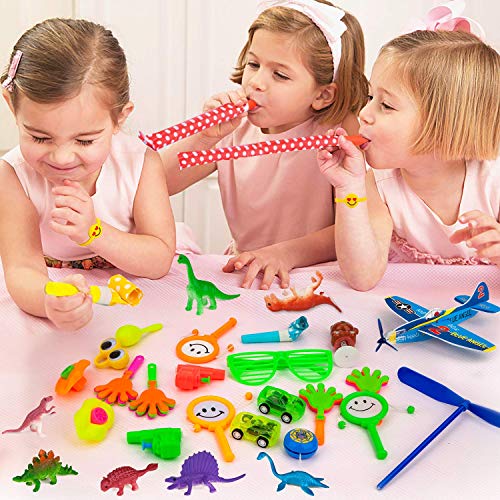 Party Favors for Kids, LUYATA 166PCS Carnival Prizes for Kids Bulk Toy Assortment for Parties Treasure Box Prizes for Classroom Game