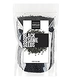 12 Ounces Natural Premium Black Sesame Seeds in Resealable Bag
