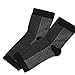 1 Pair of Socks Compression Foot Ankle Angel Sleeve Anti Fatigue Compression Foot Sleeve Sock for Ankle Swelling Plantar (S/M)
